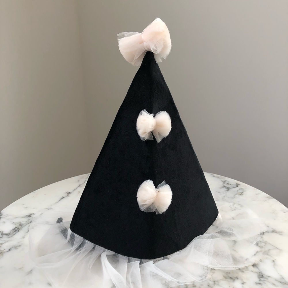 ZARA Kids Girl Boy Harlequin Clown Costume Hat 3-6 Y NWT